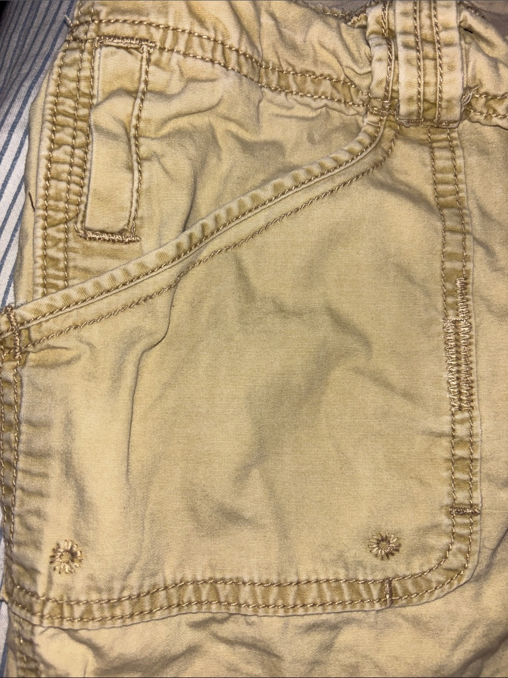 10 American Eagle Outfitters Tan Mini Skort - Picture 5 of 8